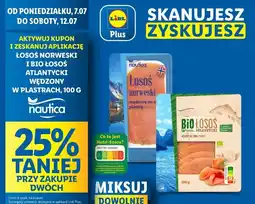 Lidl Łosoś atlantycki wędzony bio Nautica Schwartz oferta