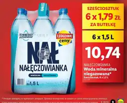 Lidl Woda niegazowana Nałęczowianka oferta