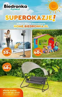 Biedronka Huśtawka ogrodowa oferta