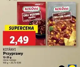 Lidl Przyprawa do chili con carne Kotanyi oferta