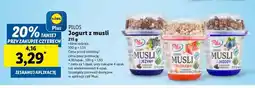 Lidl Jogurt musli i jagody Pilos oferta