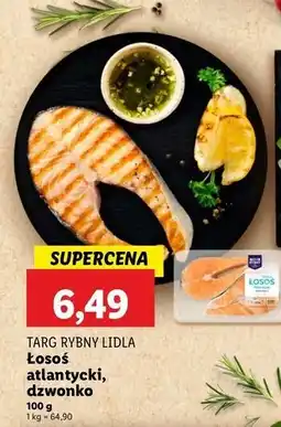 Lidl Łosoś atlantycki dzwonko Targ Rybny Lidla oferta