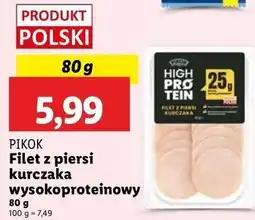 Lidl Filet z piersi kurczaka plastry Pikok oferta