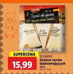 Lidl Zestaw serów hiszpańskich tapas de queso Sol&Mar oferta