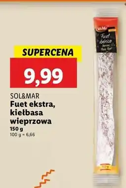 Lidl Kiełbasa fuet Sol&Mar oferta