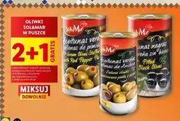 Lidl Oliwki zielone nadziewane papryką Sol&Mar oferta
