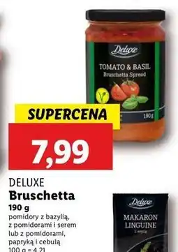 Lidl Sos bruschetta czerwona papryka z cebulą Deluxe (Schwarz) oferta