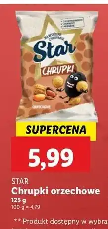 Lidl Chrupki oczaki Star oferta
