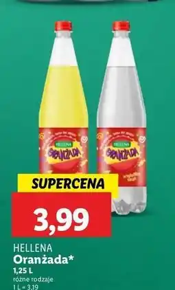 Lidl Oranżada żółta Hellena oferta