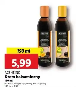 Lidl Ocet balsamiczny z modeny Acentino oferta