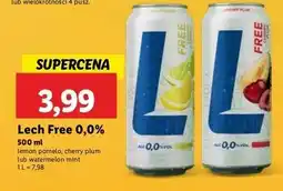 Lidl Piwo Lech Free Arbuz Z Miętą oferta