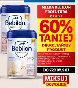 Lidl Mleko 3 Bebilon Profutura Duo Biotik oferta
