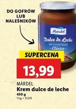 Lidl Krem karmelowy dulce de leche Mardel oferta