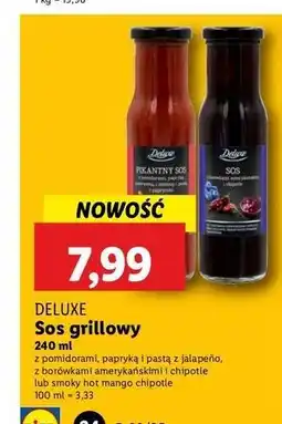 Lidl Sos z borówkami amerykańskimi i chipotle Deluxe (Schwarz) oferta