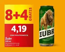 Lidl Piwo Żubr 1768 oferta