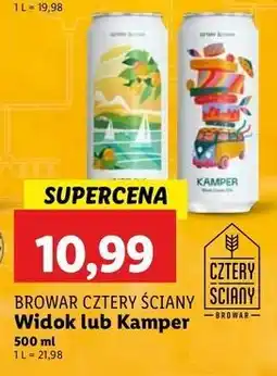 Lidl Piwo Browar Cztery Ściany Kamper oferta