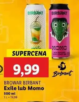 Lidl Piwo Birbant Momo oferta