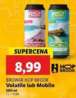 Lidl Piwo mobile pacific ipa Hop Brook oferta