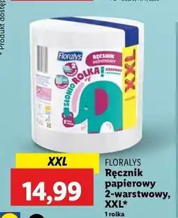 Lidl Ręcznik kuchenny xxl Floralys oferta
