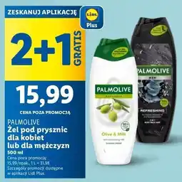 Lidl Żel pod prysznic refreshing Palmolive For Men oferta