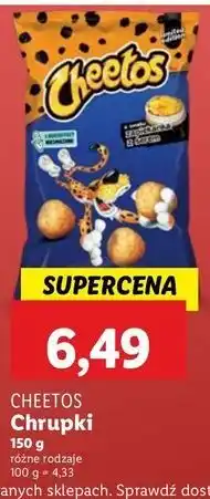 Lidl Chrupki zapiekanka z serem Cheetos oferta