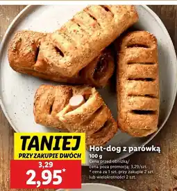 Lidl Hot-dog z parówką Lidl oferta
