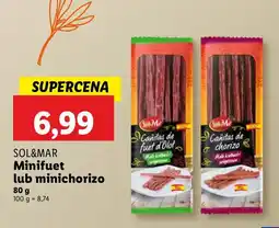 Lidl Kiełbaski minifuet Sol&Mar oferta
