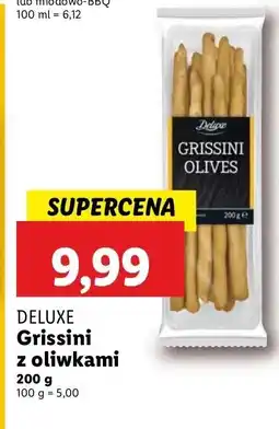 Lidl Paluszki chlebowe Grissini Deluxe oferta