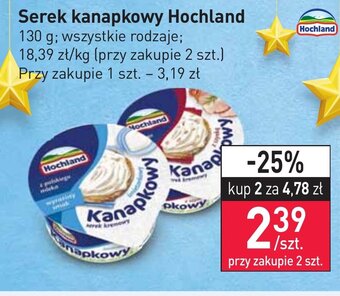 Stokrotka Serek kanapkowy Hochland 130g oferta