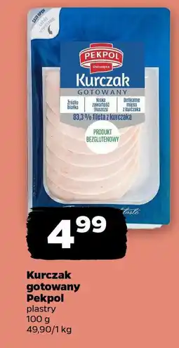 Netto Kurczak gotowany Pekpol plastry oferta