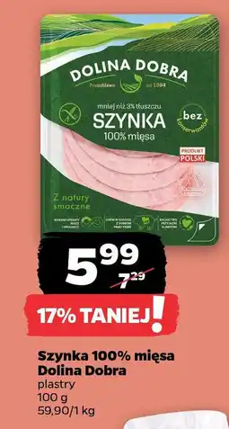Netto Szynka 100% mięsa Dolina Dobra oferta