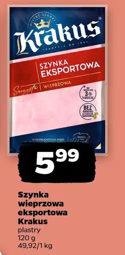 Netto Szynka wieprzowa eksportowa Krakus oferta
