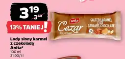 Netto Lody słony karmel z czekoladą Anita oferta