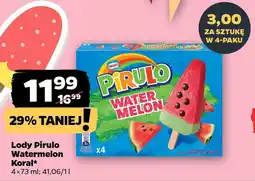 Netto Lody Pirulo Watermelon Koral oferta