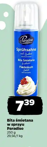 Netto Bita śmietana w sprayu Paradiso oferta