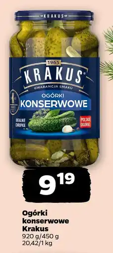 Netto Ogórki konserwowe Krakus oferta
