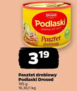 Netto Pasztet drobiowy Podlaski Drosed oferta
