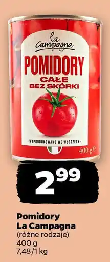 Netto Pomidory La Campagna oferta