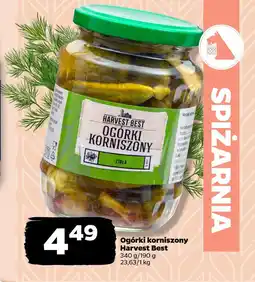 Netto Ogórki korniszony Harvest Best oferta