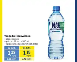Makro Woda mineralna Nałęczowianka oferta