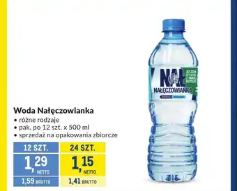Makro Woda mineralna Nałęczowianka oferta