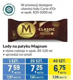 Makro Lody Magnum oferta