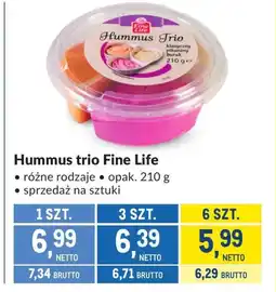 Makro Hummus Fine life oferta