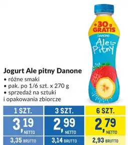 Makro Jogurt pitny Danone oferta