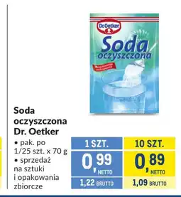 Makro Soda oczyszczona Dr. Oetker oferta