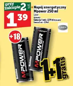 Topaz Napój energetyczny Mpower oferta