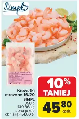 Carrefour Krewetki Simpl oferta