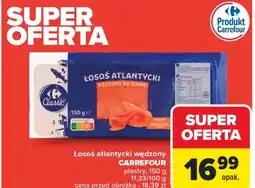 Carrefour Łosoś wędzony Carrefour oferta