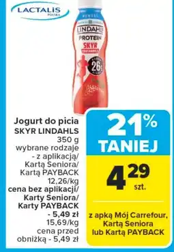 Carrefour Jogurt Lindahls oferta