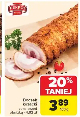 Carrefour Boczek Pekpol oferta